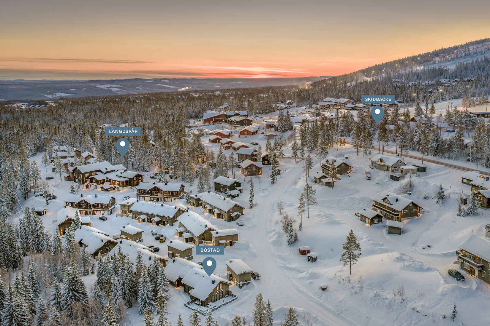 Bostadsrätt, Radhus, Olarsängen 118A, Lindvallen, Malung-Sälen