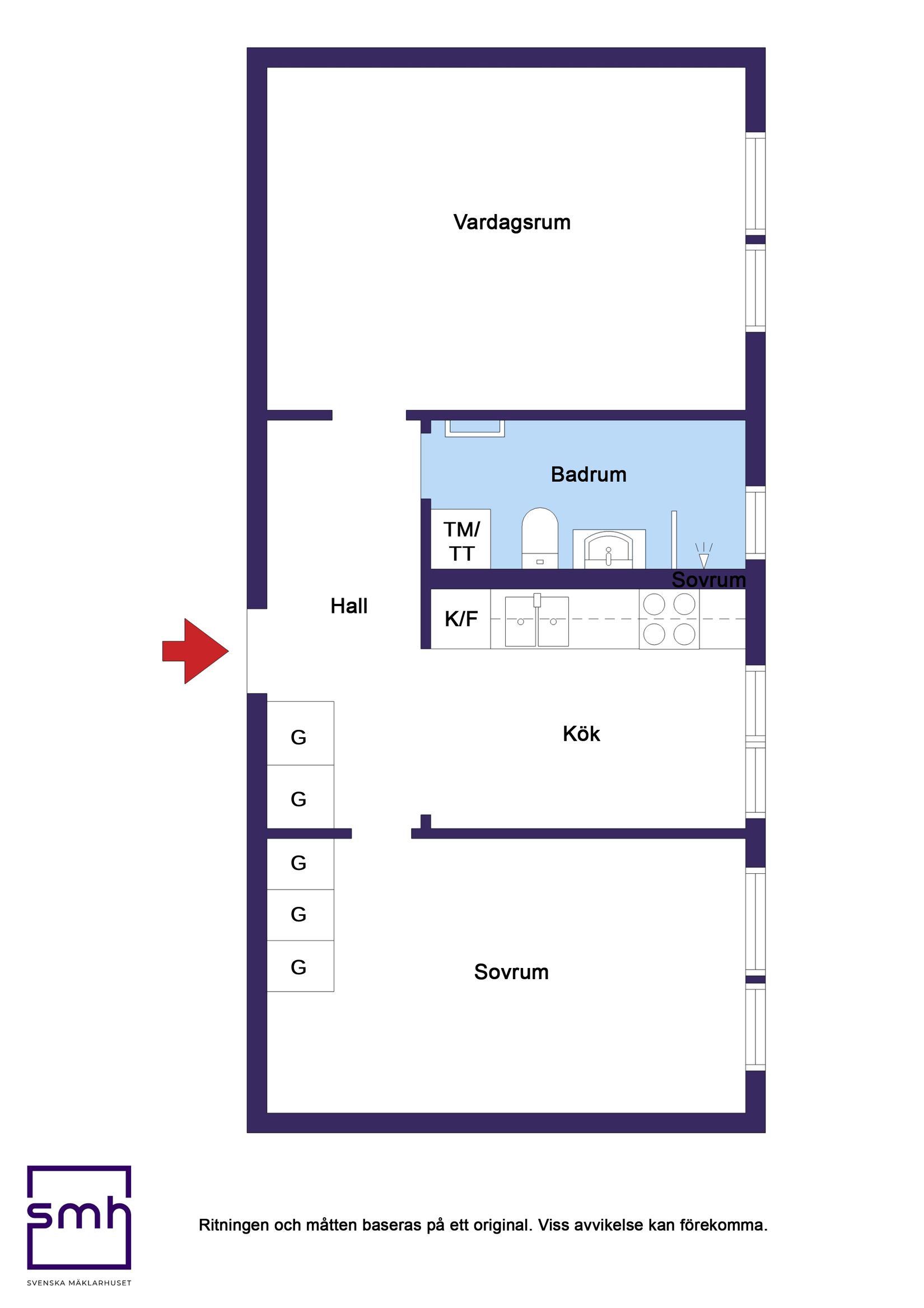 Bostadsrätt, Vallavägen 175, Handen, Haninge