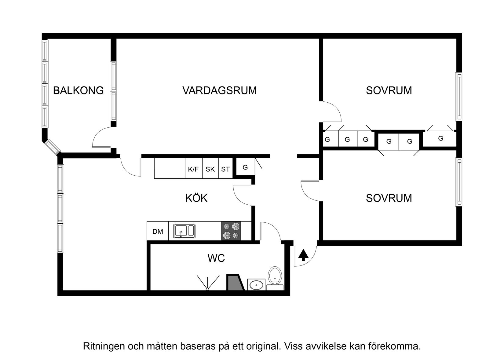Bostadsrätt, Bergängsvägen 13B, Vallås, Halmstad