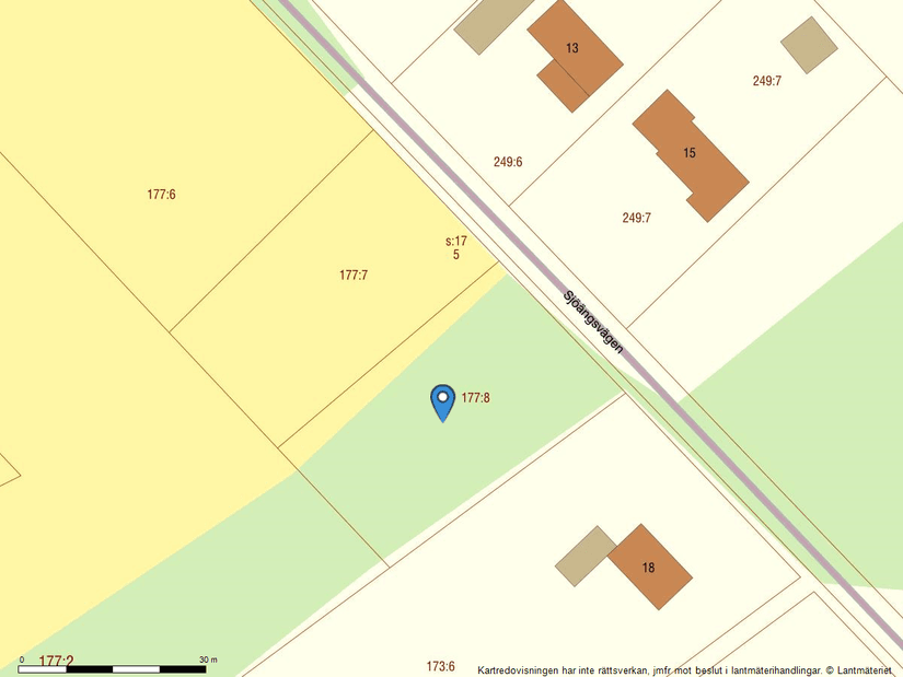 Tomt, Vinäs 177:8, Vinäs, Mora