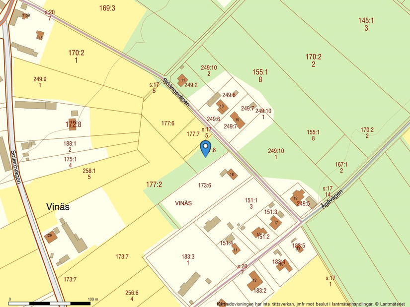 Tomt, Vinäs 177:8, Vinäs, Mora