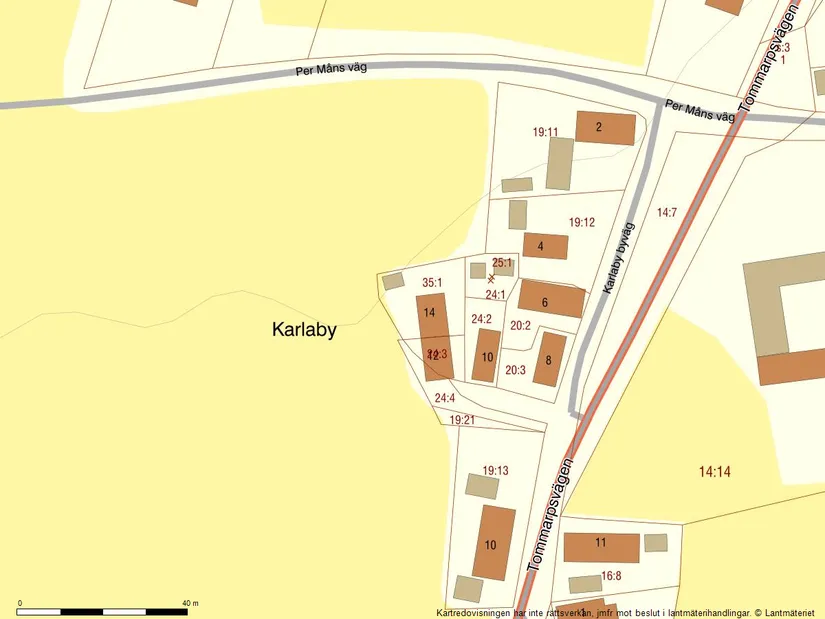 Villa, Karlaby byväg 6, Karlaby, Simrishamn