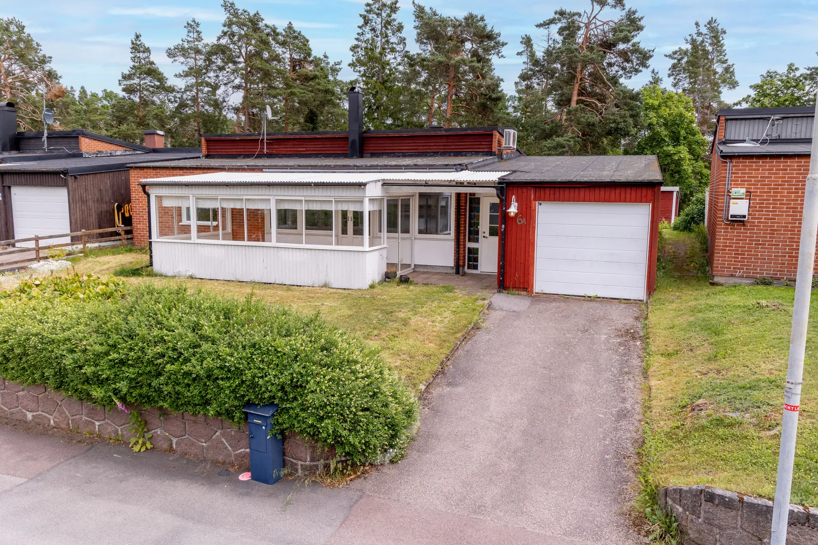 Radhus, Gränsborgsvägen 6A, Åsa, Oskarshamn