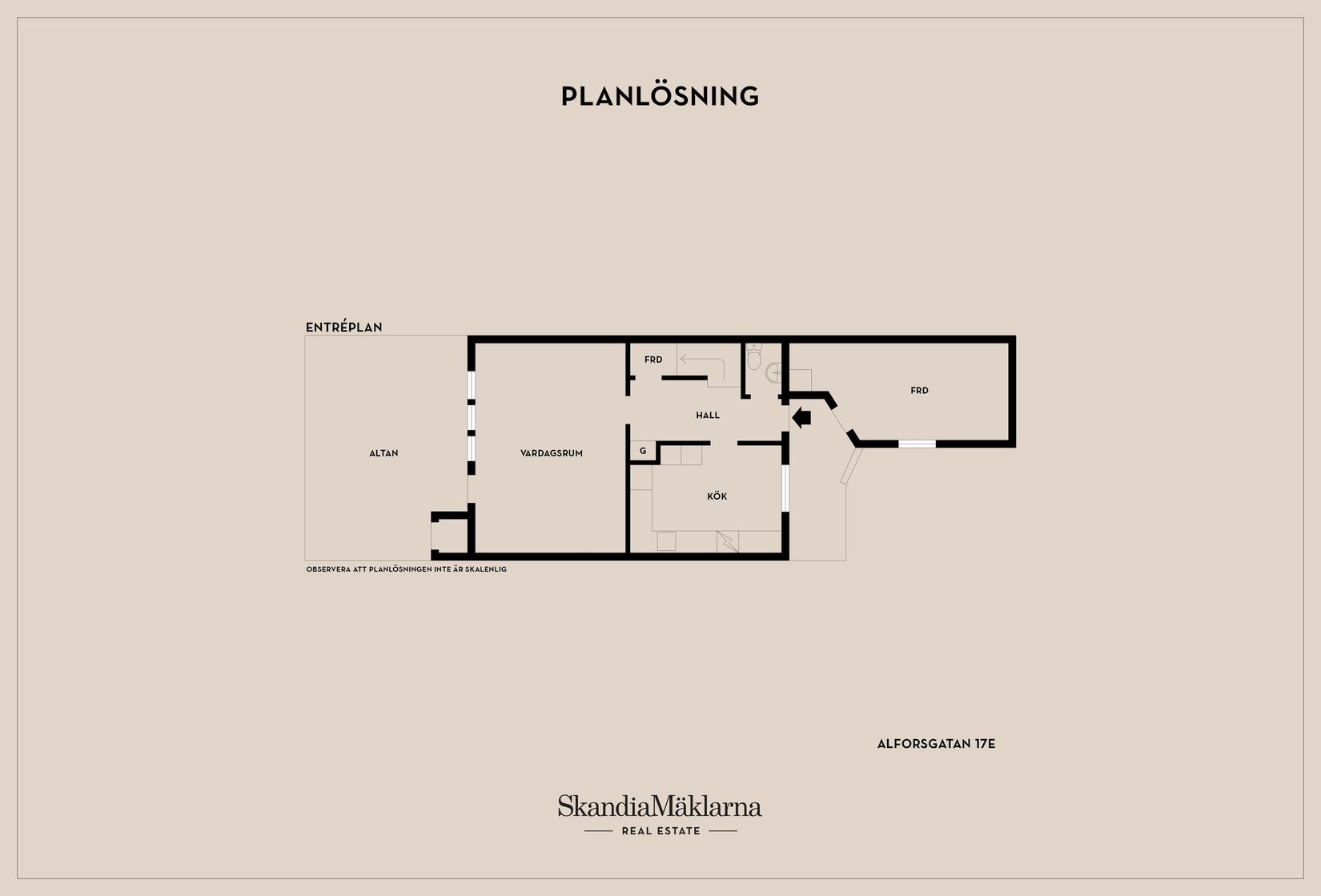 Radhus, Alforsgatan 17E, Lundby, Eskilstuna