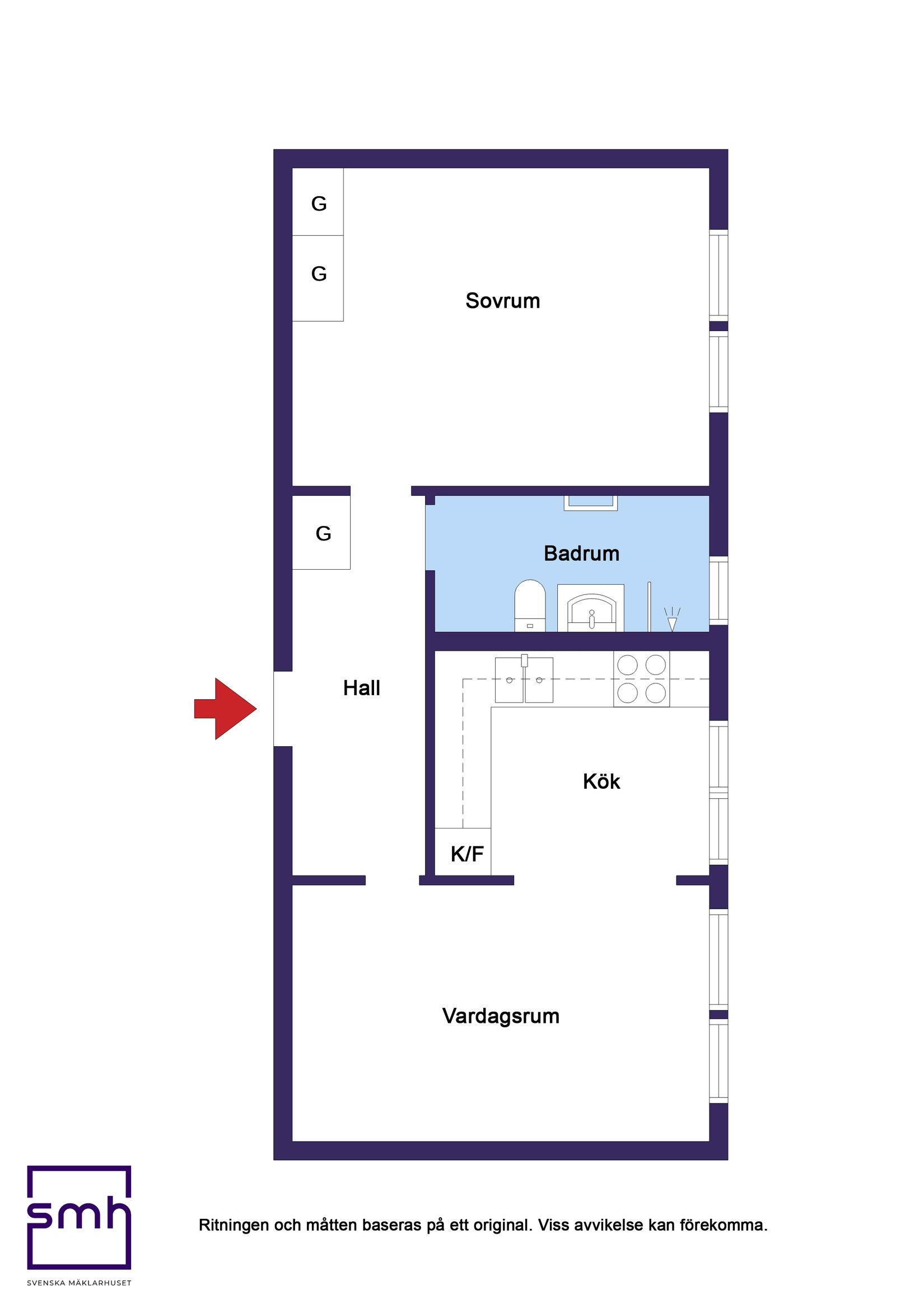 Bostadsrätt, Vallavägen 139, Handen, Haninge