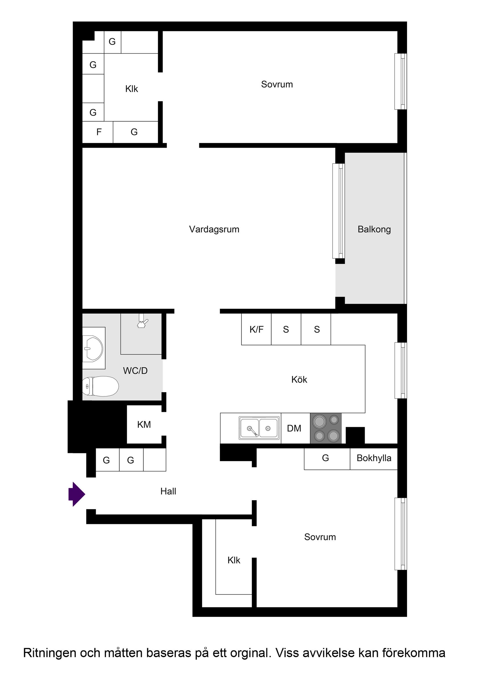 Bostadsrätt, Eskadervägen 44, Täby, Sweden, Näsby Park, Täby