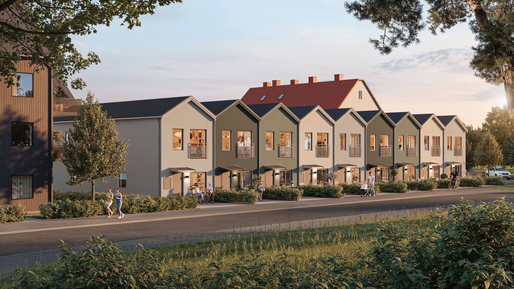 Villa, Radhus, Fotbollsgatan 20G, Kneippen, Norrköping