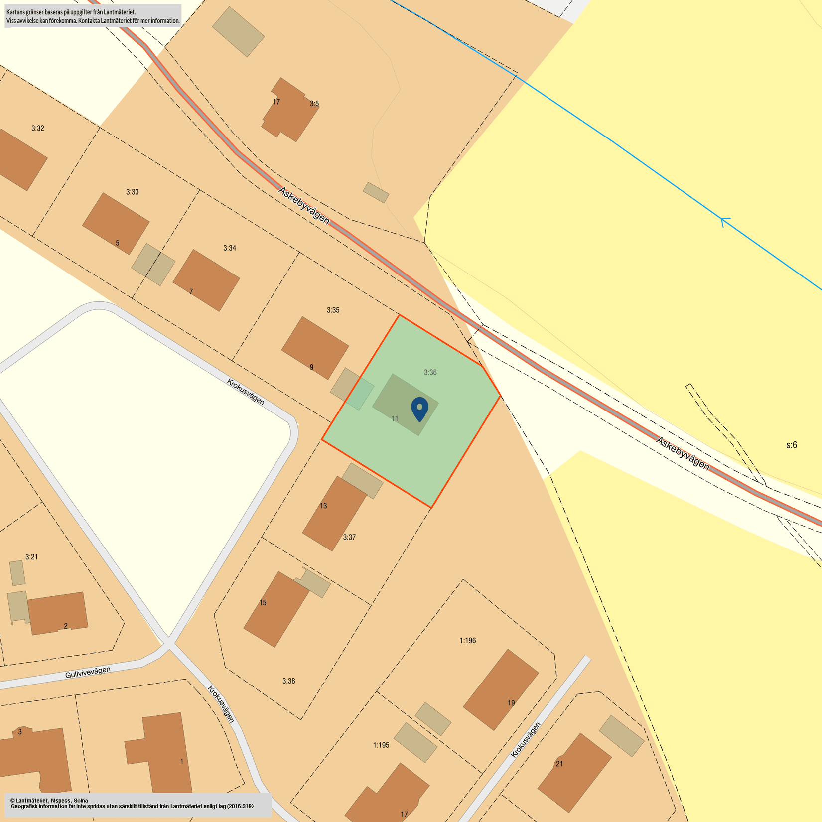 Villa, Krokusvägen 11, Linghem, Linköping