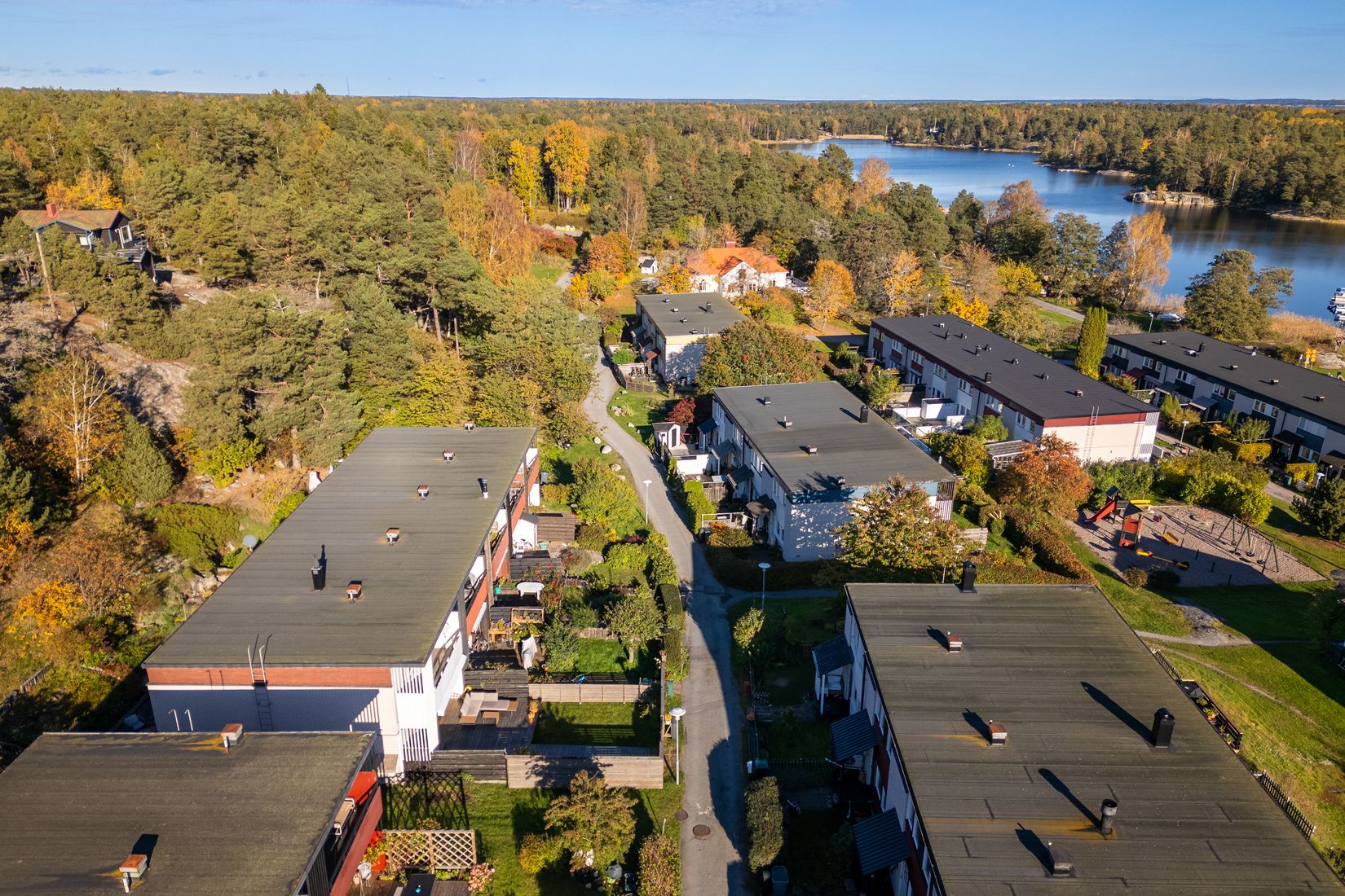 Radhus, Magasinvägen 21, Djurö By, Värmdö