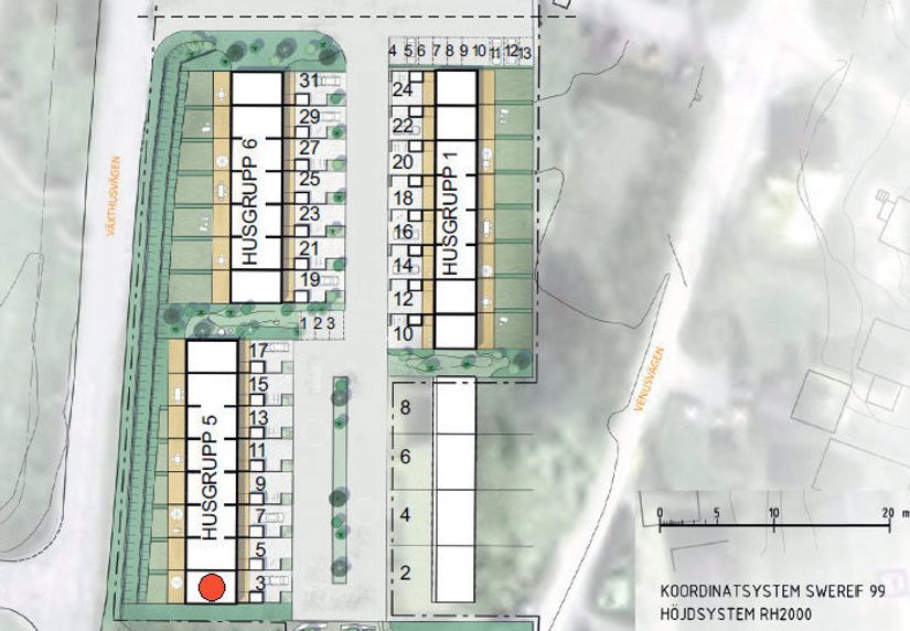 Bostadsrätt, Radhus, Sällhetsvägen 3, Hässelby Norra Villastad, Stockholm