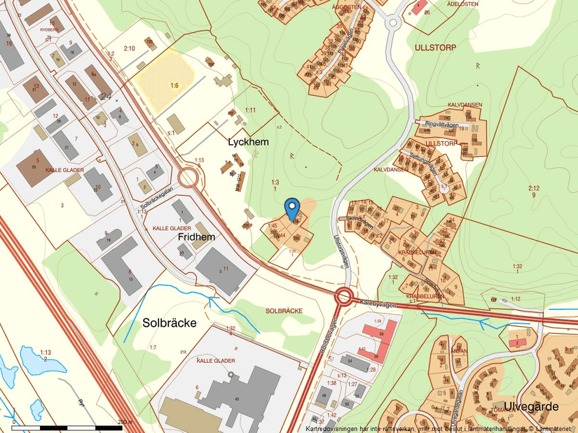 Villa, Radhus, Solbräcke 216, Ullstorp, Kungälv