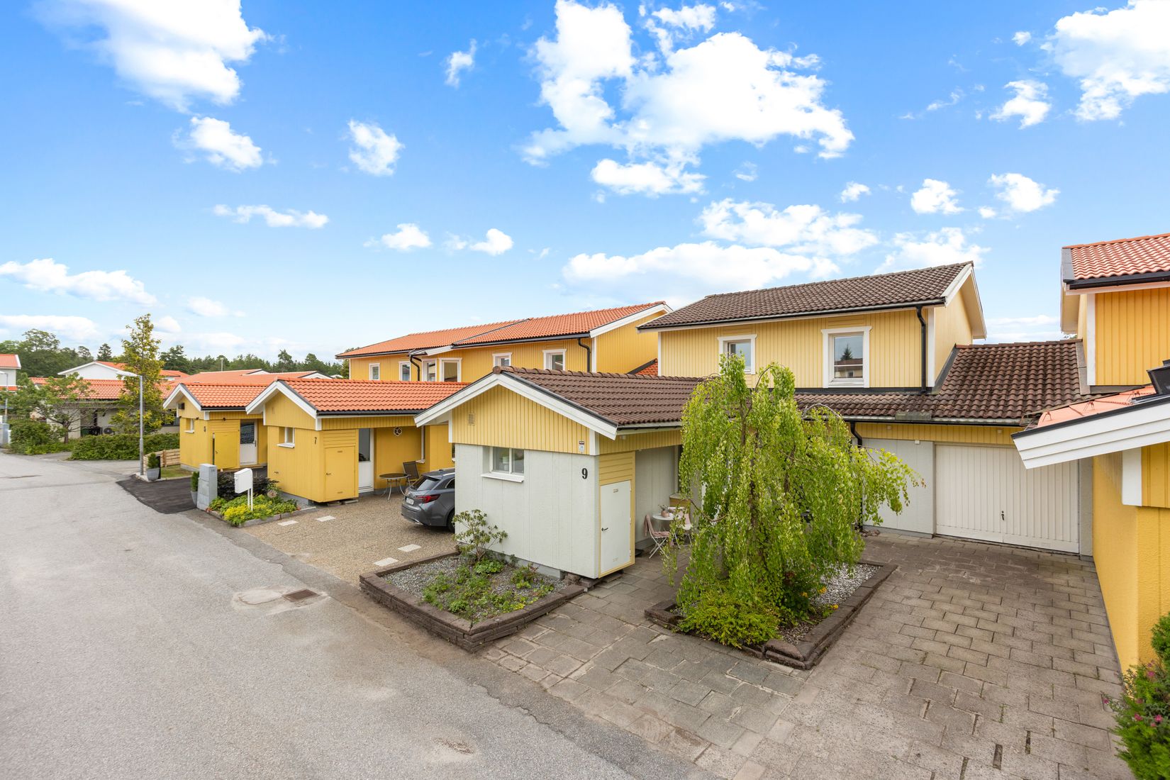 Villa, Radhus, Taffelgränd 9, Viksjö Hummelmora, Järfälla