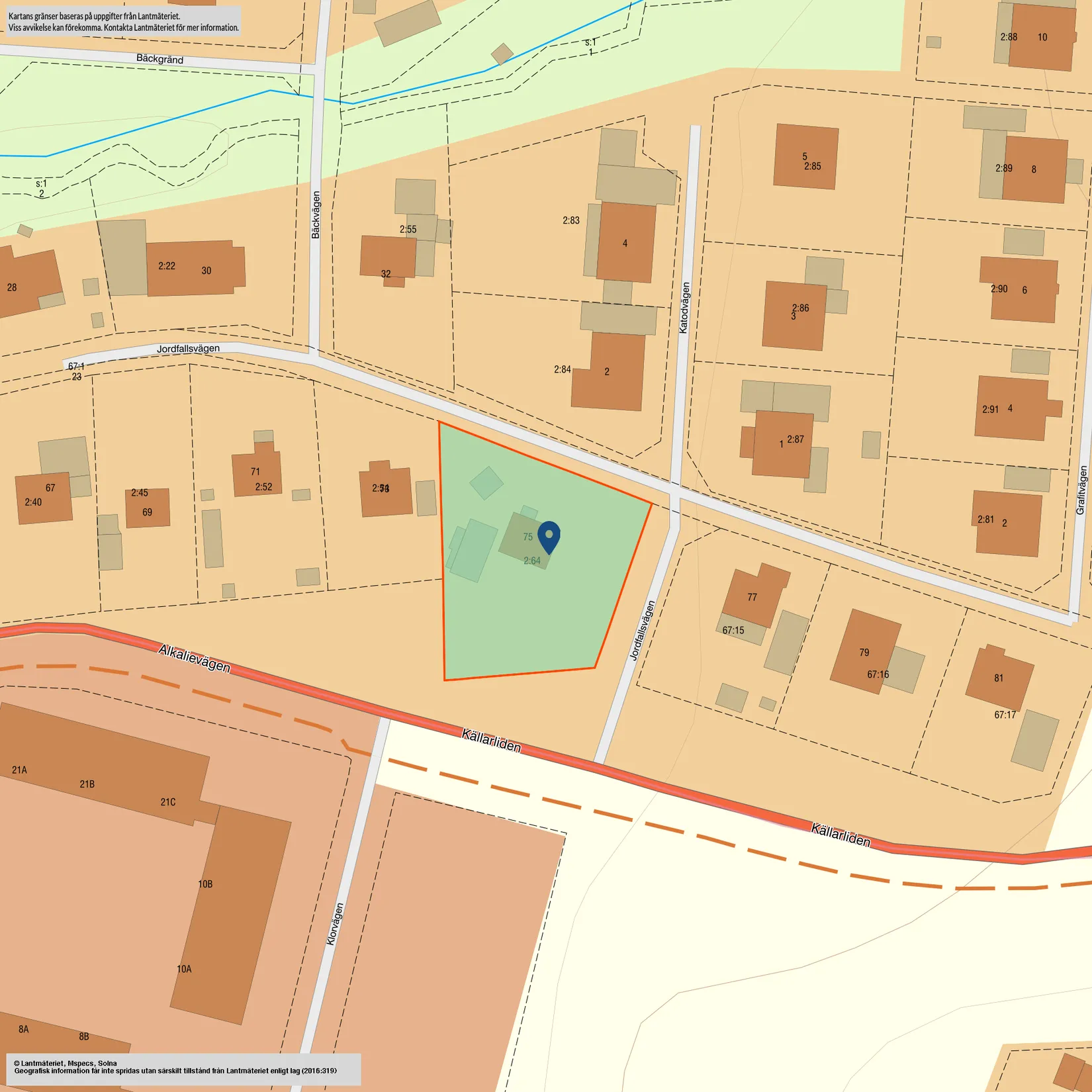 Villa, Jordfallsvägen 75, Bohus, Ale