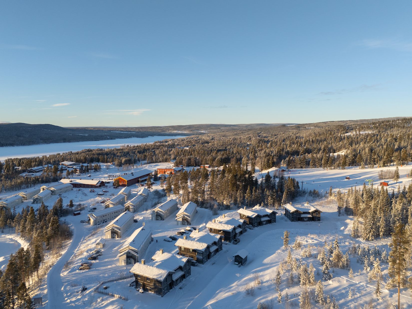 Tomt, Ski lodge 1125 Hillside tomt 17, Härjedalen