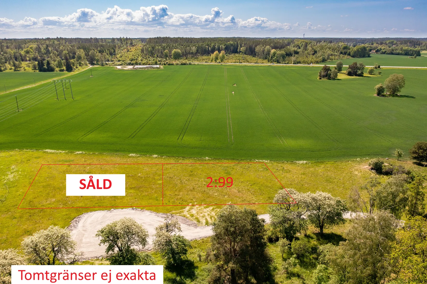 Tomt, Frötuna byväg 3, Håtuna, Upplands-Bro