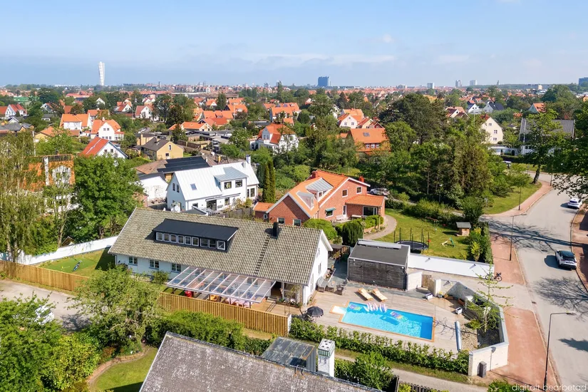 Villa, Idunavägen 35, Bellevue Sjösida, Malmö