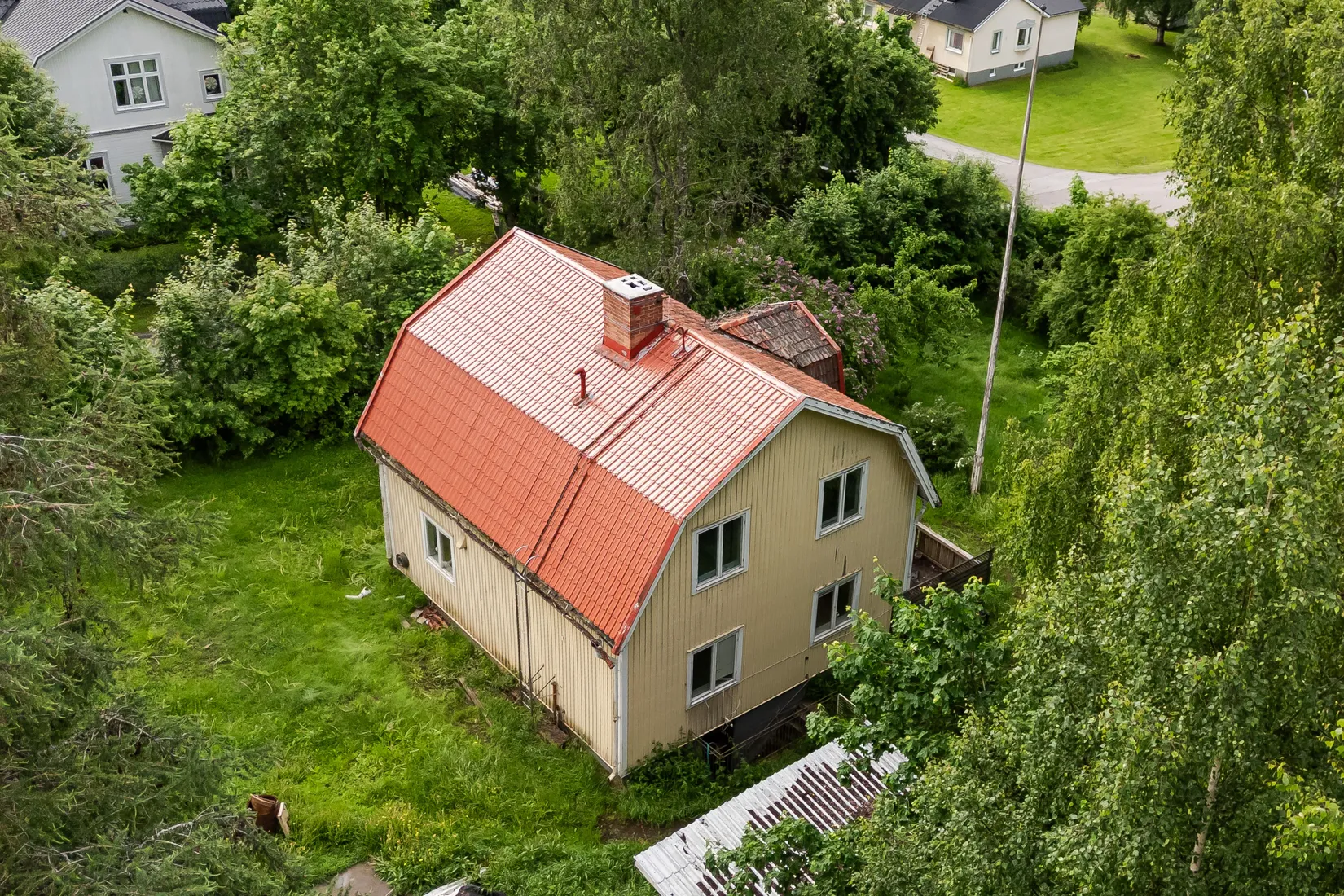Villa, Norra Järnvägsgatan 7, Ljungaverk, Ånge