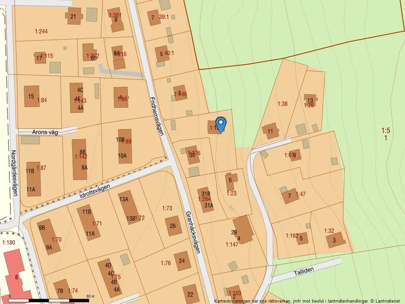 Villa, Fridhemsvägen 1, Surte, Ale