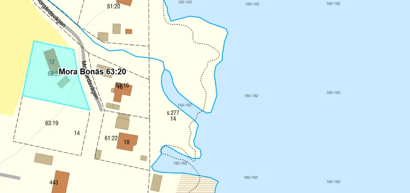 Villa, Morgärdsvägen 12, Bonäs, Mora