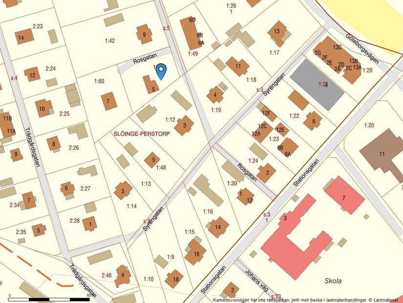 Villa, Rosgatan 5, Slöinge, Falkenberg