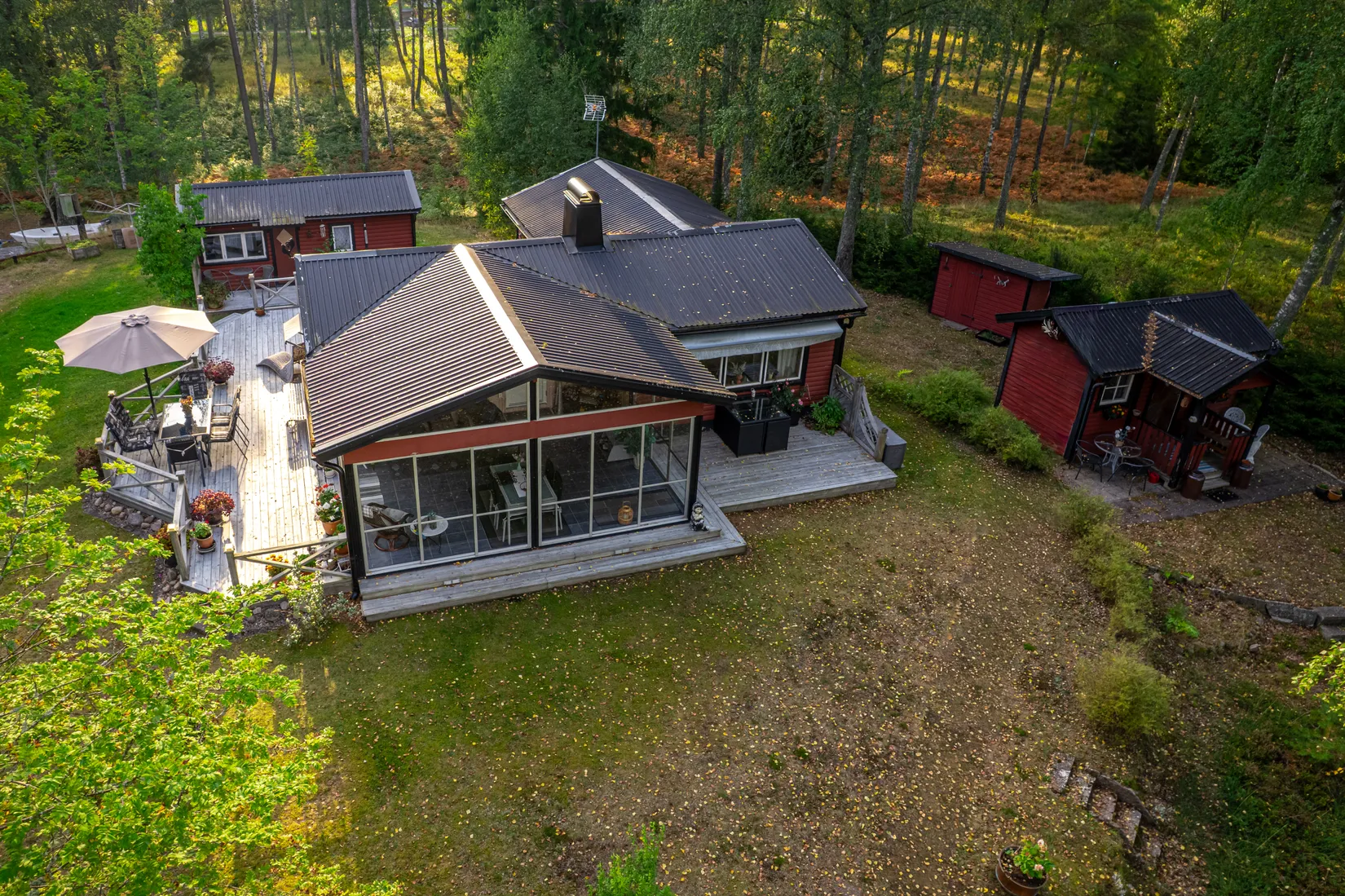 Villa, Rosendala Tomtelyckan 2, Rosendala, Karlsborg