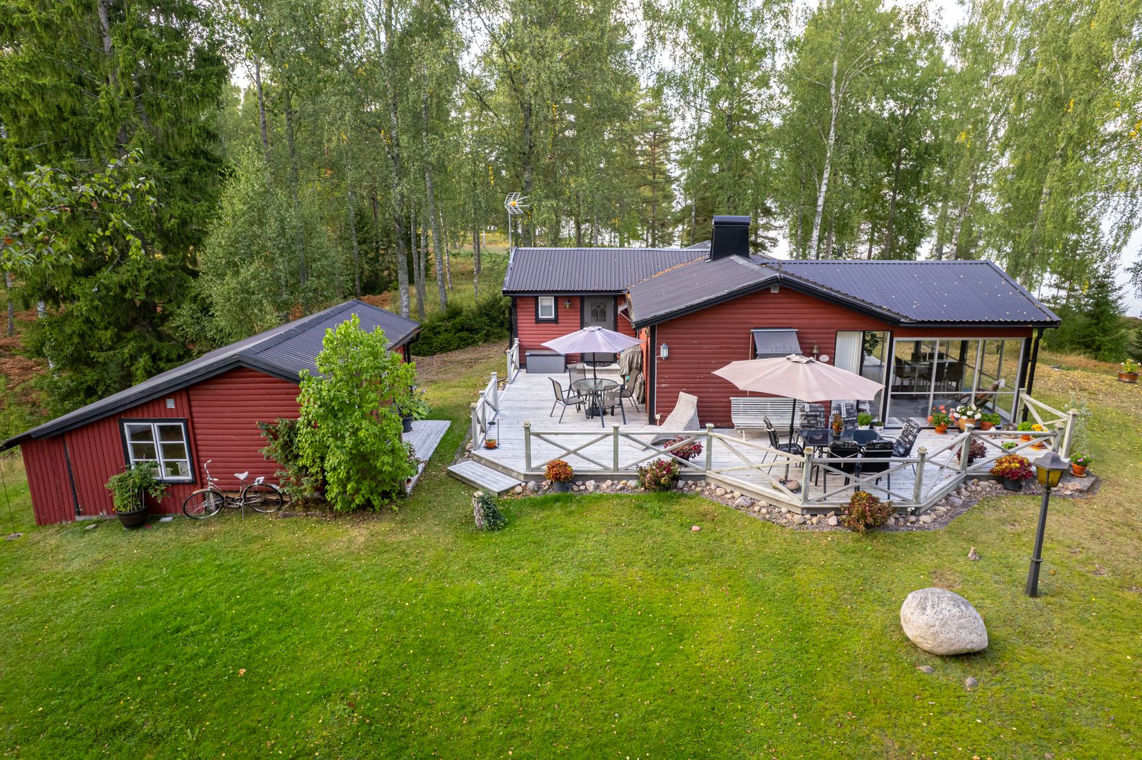 Villa, Rosendala Tomtelyckan 2, Rosendala, Karlsborg