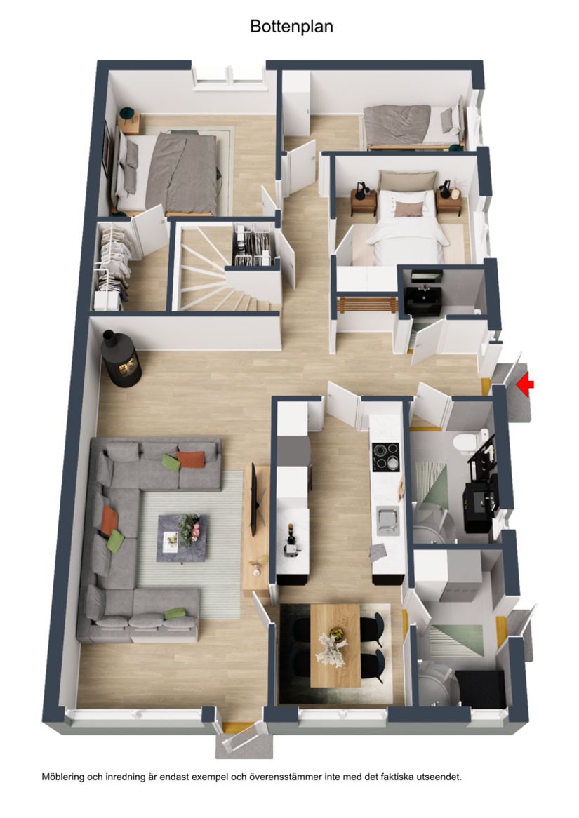 Villa, Sveagränd 6, Henja, Gislaved