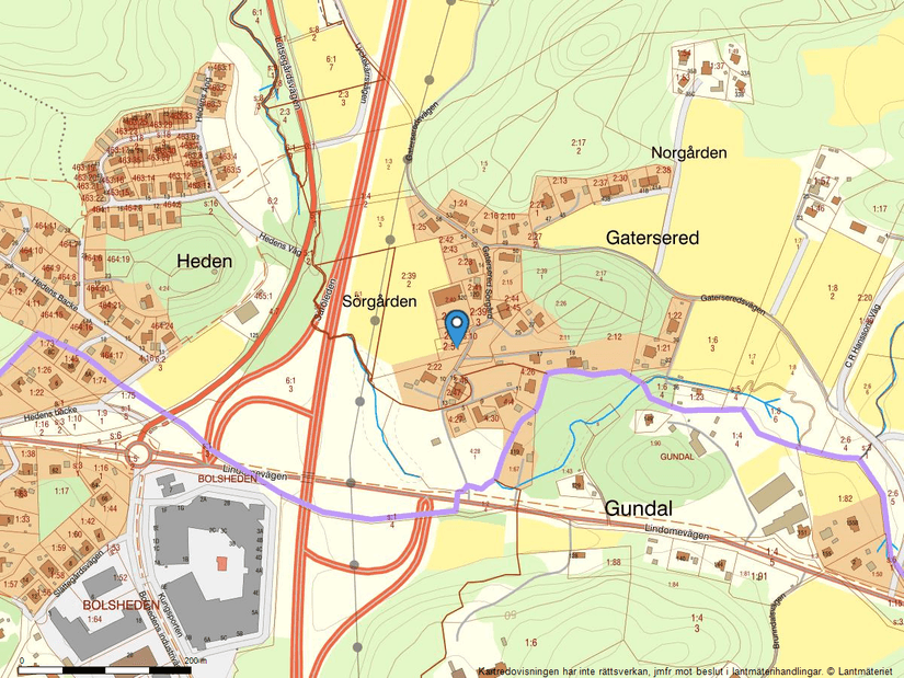 Villa, Gatersered sörgård 12B, Billdal, Göteborg