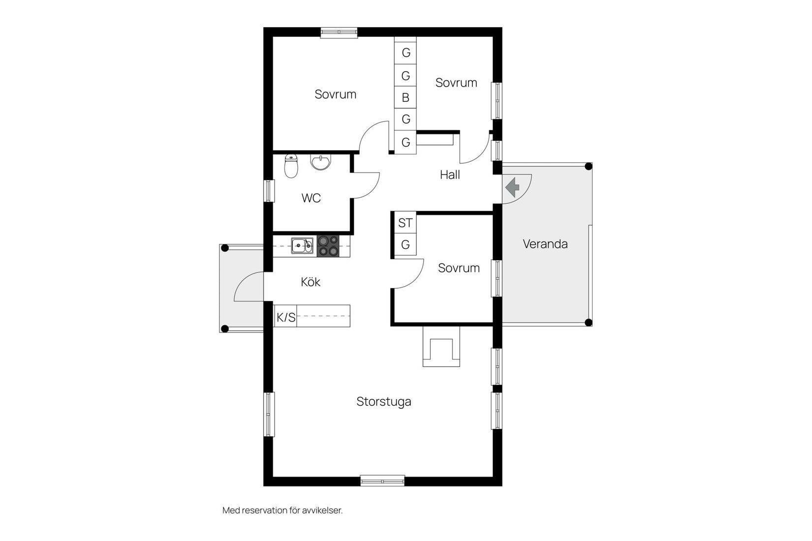 Fritidshus, Sjöängsbacken 20, Väddö, Norrtälje