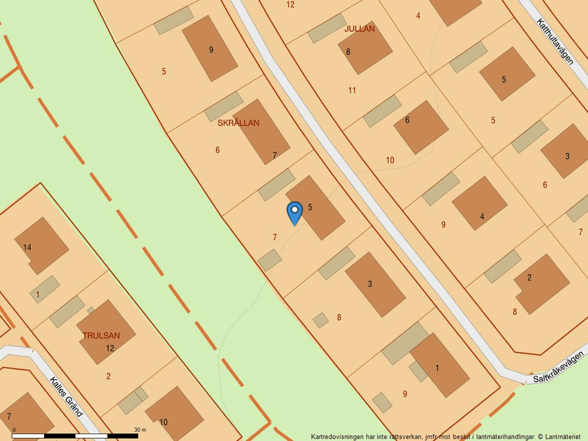 Villa, Saltkråkevägen 5, Lindsdal, Kalmar