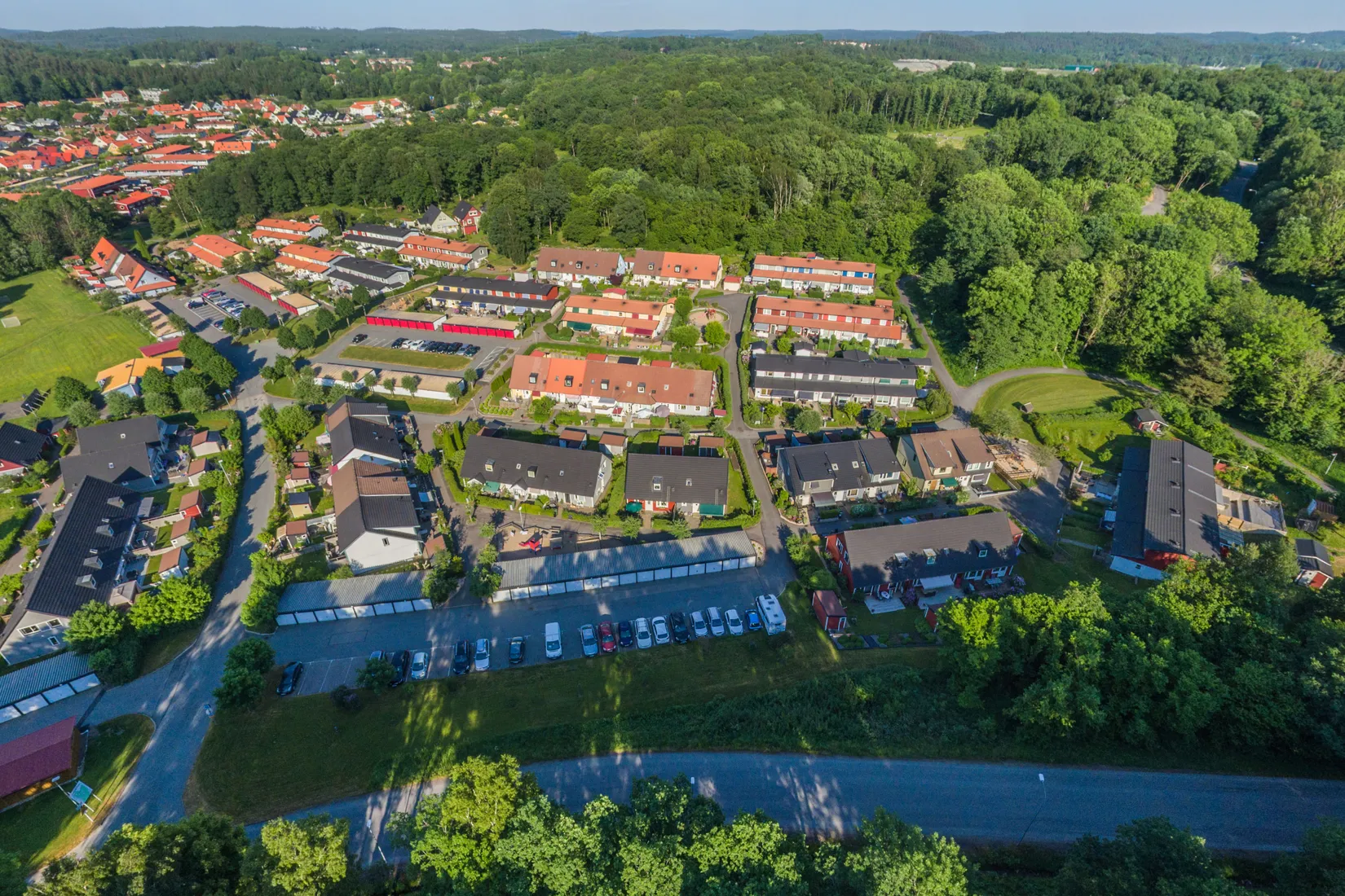 Villa, Radhus, Högenvägen 100, Kållered, Mölndal