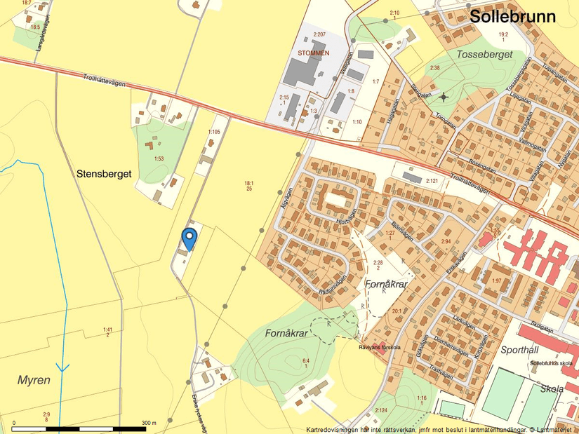 Villa, Erska lyckes väg 15, Sollebrunn, Alingsås