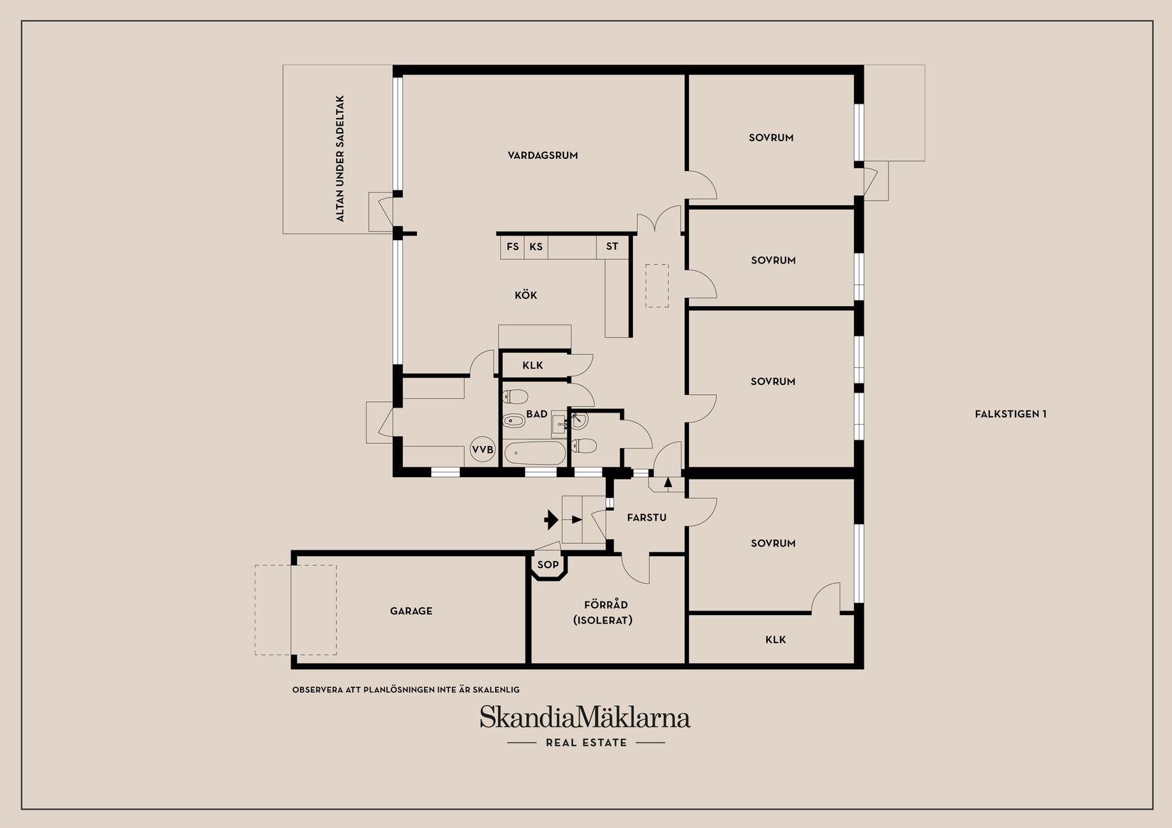 Villa, Falkstigen 1, Kristinehamn