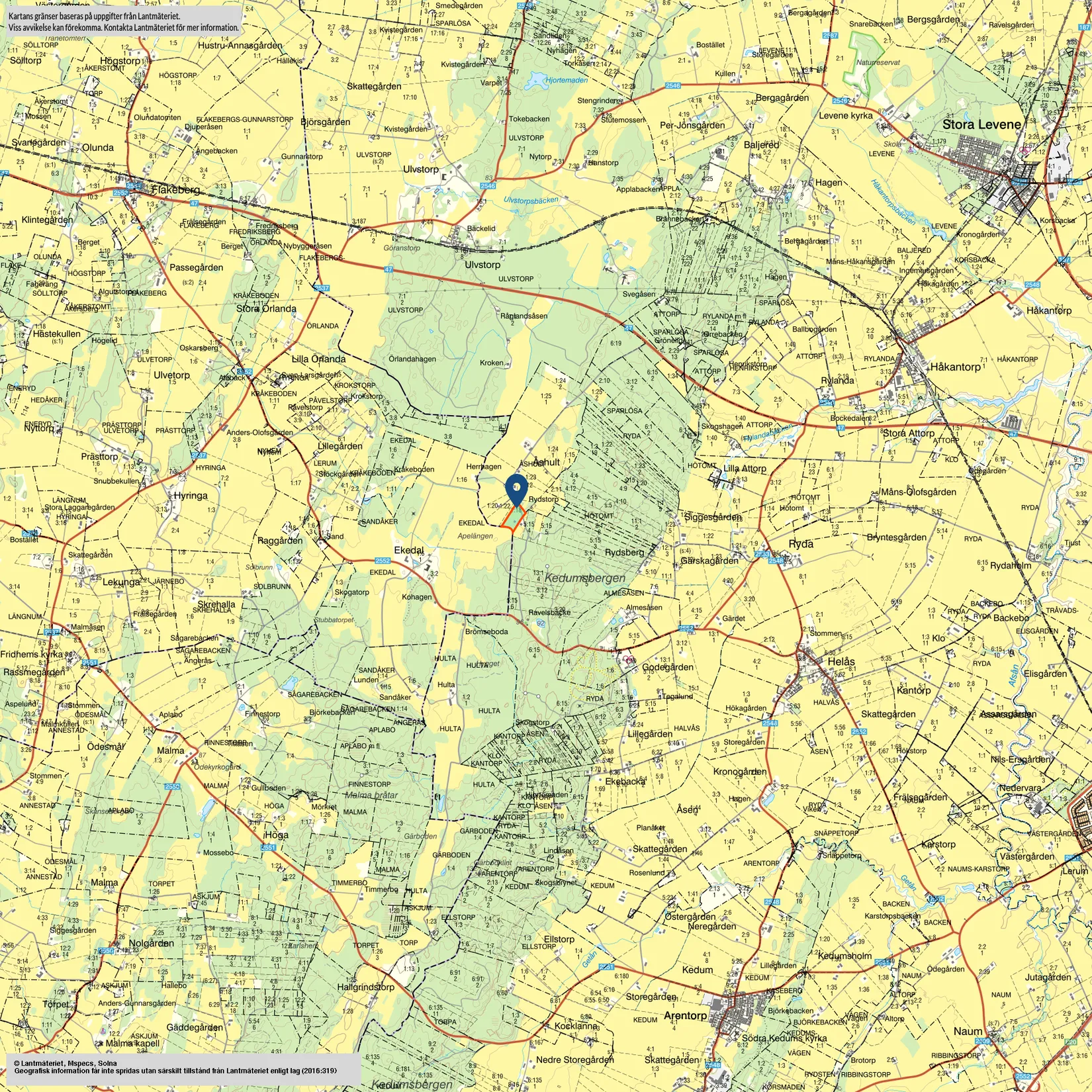 Gård/Skog, Ryda Häradstorp 1, Ryda, Vara