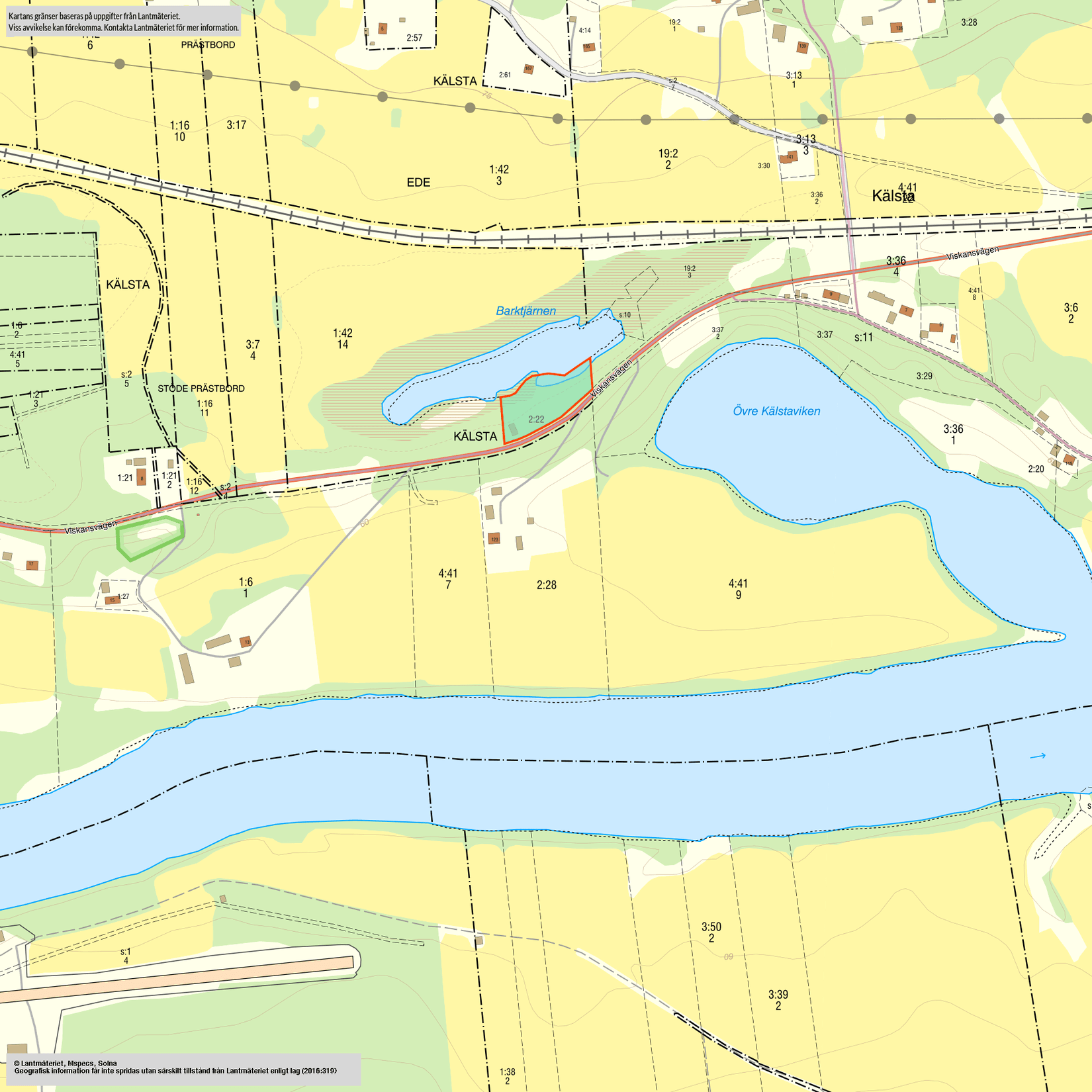 Tomt, SUNDSVALL KÄLSTA 2:22 Stöde, Sundsvall