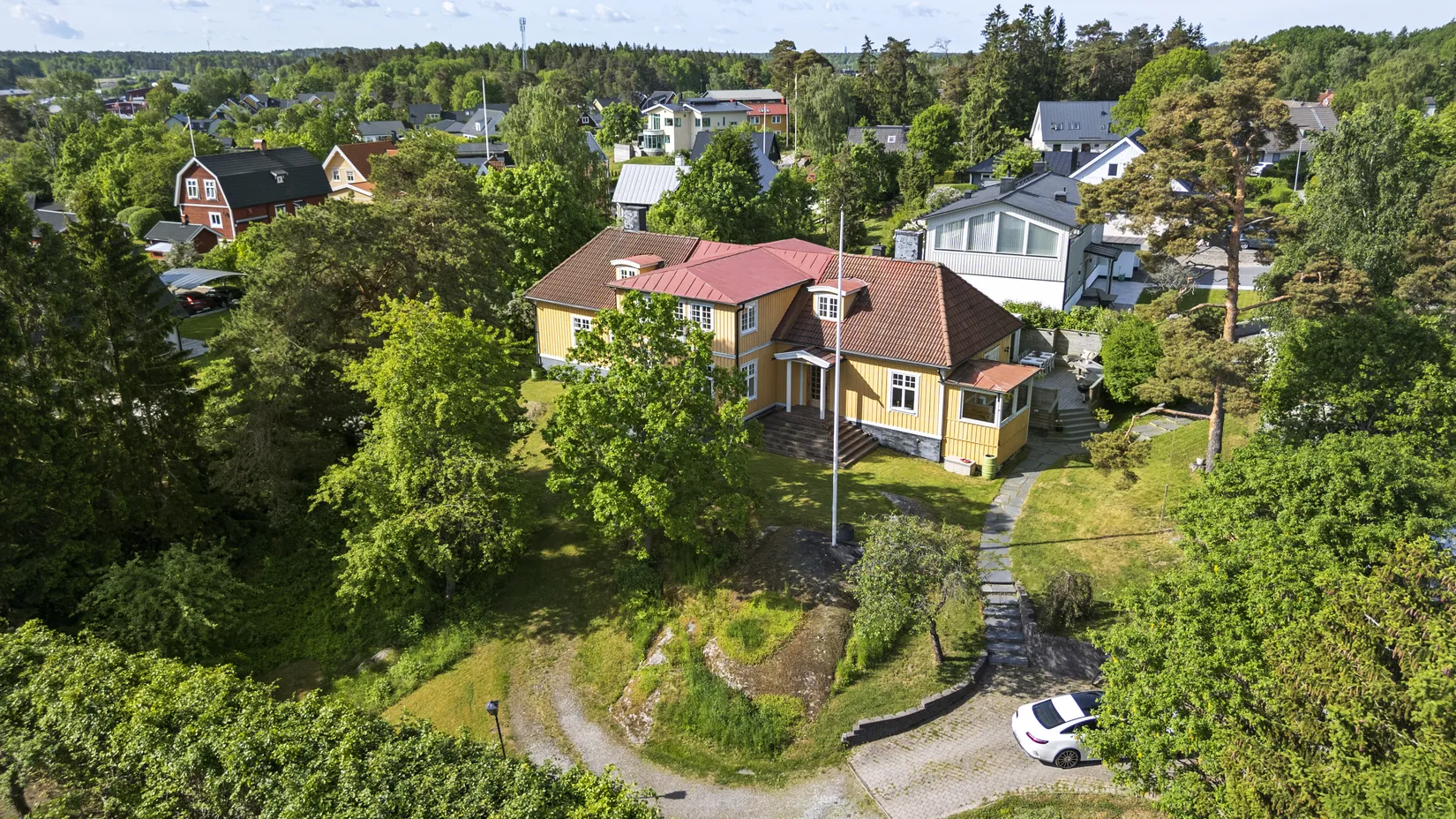Villa, Tyrgränd 8, Täby Kyrkby, Täby