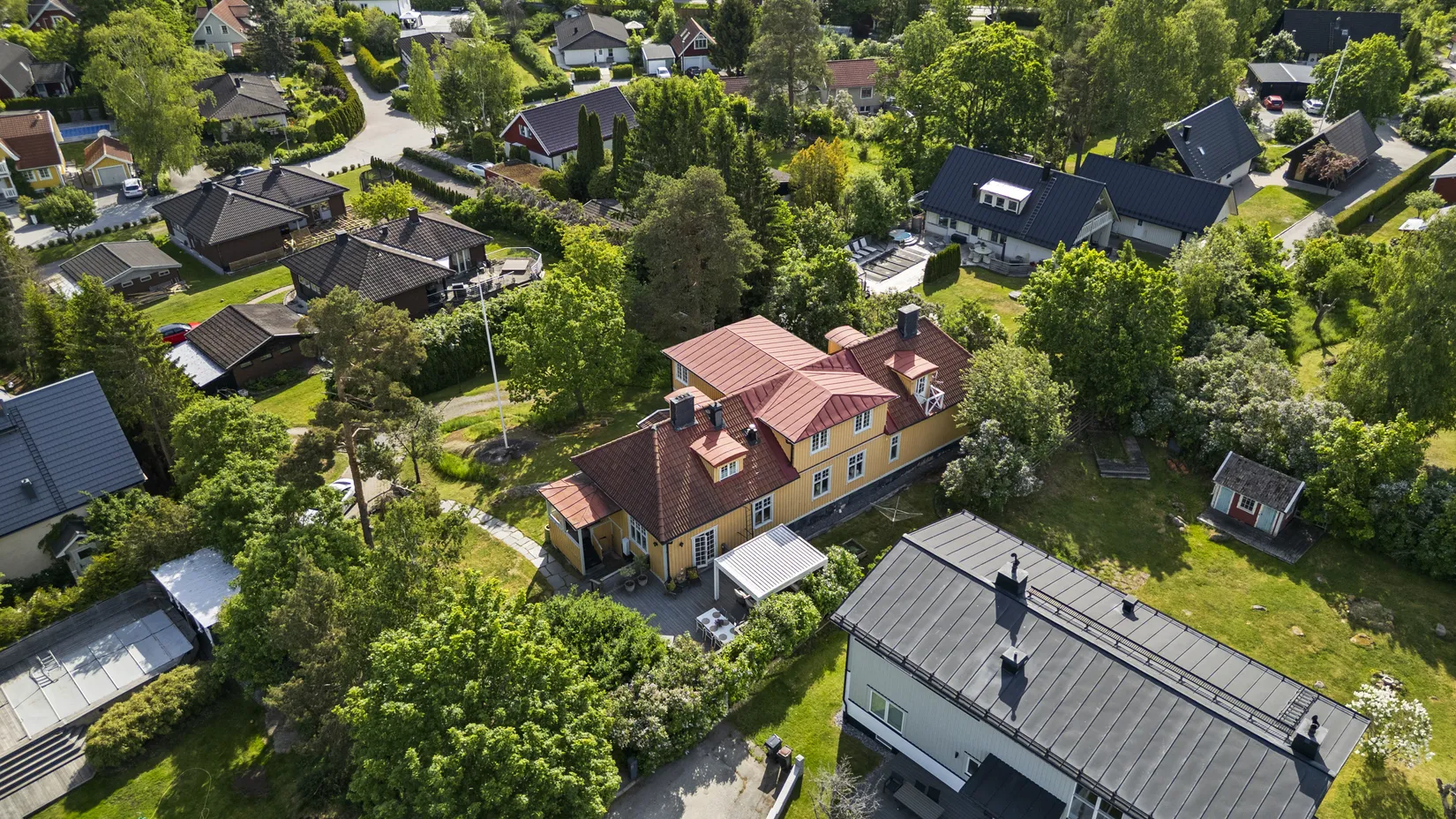 Villa, Tyrgränd 8, Täby Kyrkby, Täby