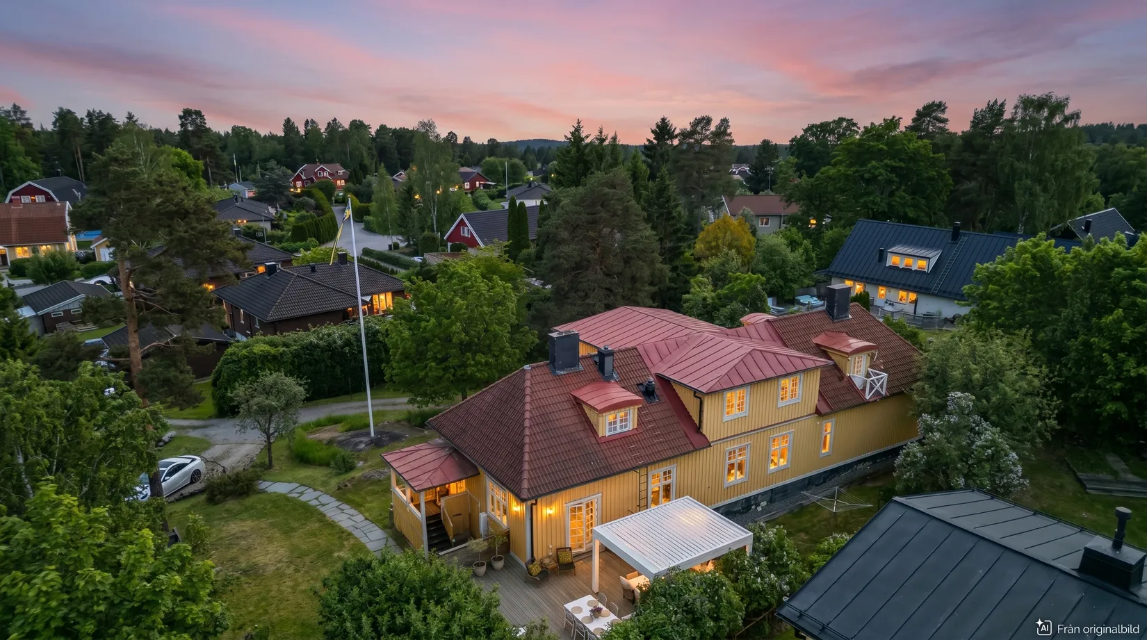 Villa, Tyrgränd 8, Täby Kyrkby, Täby