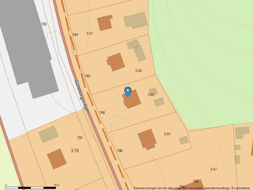 Villa, Göteborgsvägen 740, Getinge, Halmstad