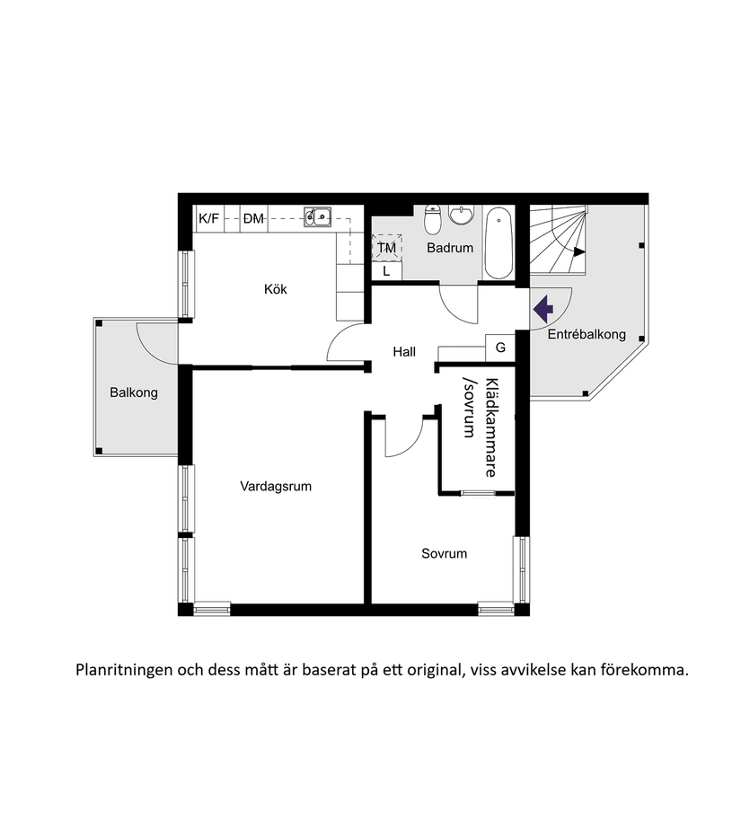 Bostadsrätt, Engelbrektsvägen 181, Södra Haga, Vallentuna