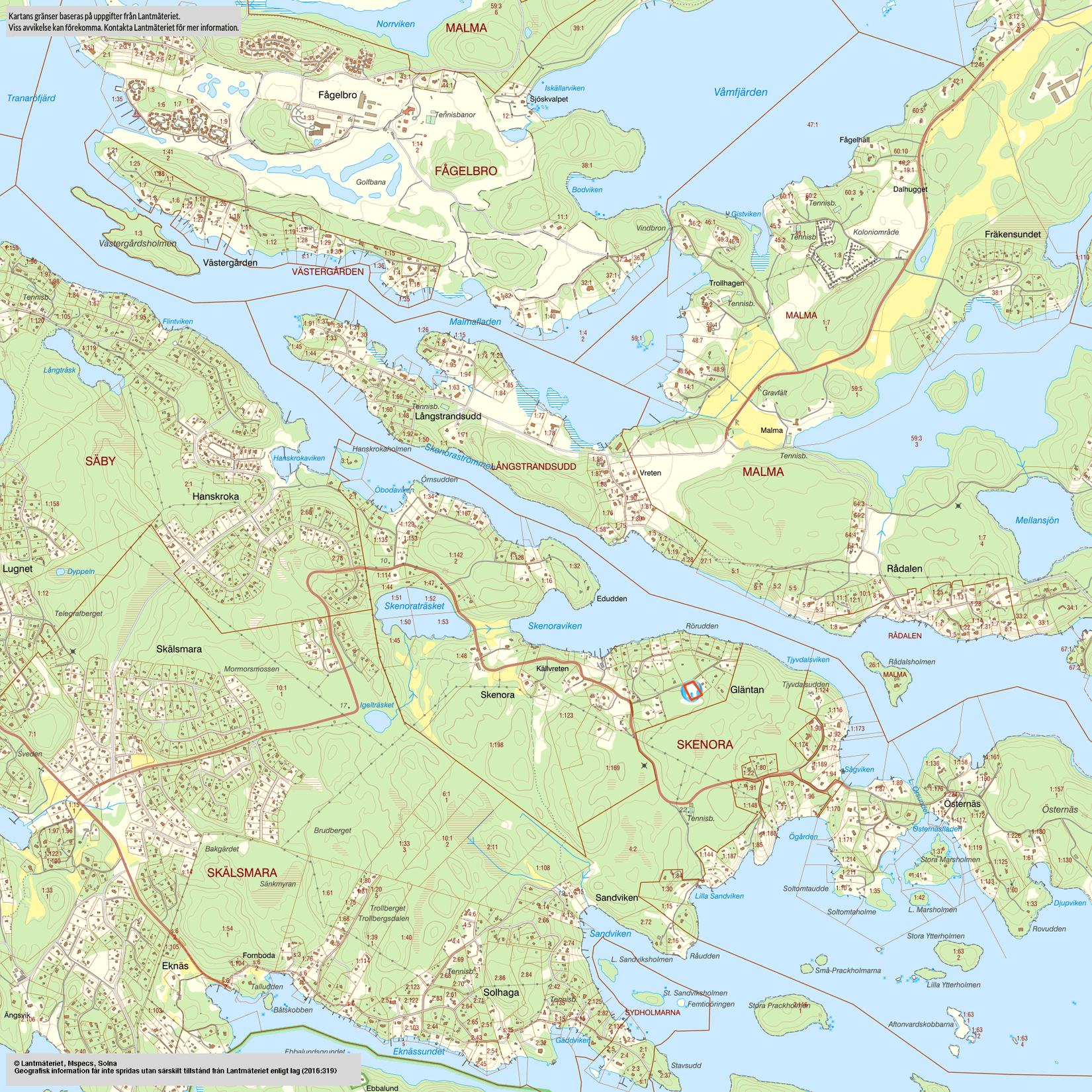 Villa, Röruddsvägen 24, Skenora, Värmdö