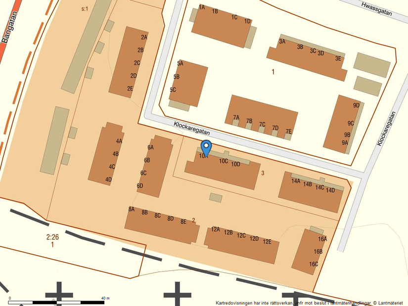 Bostadsrätt, Klockaregatan 10A, Centrum, Falköping