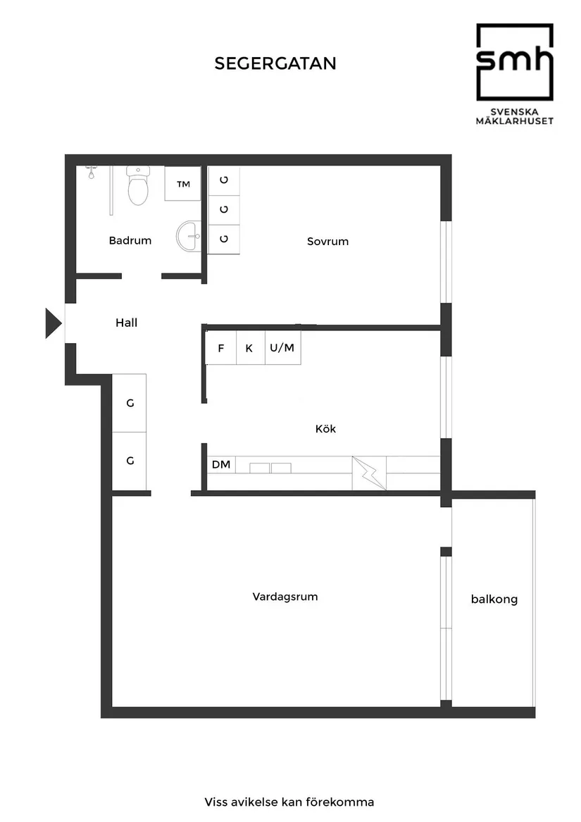 Bostadsrätt, Segergatan 6D, Västra Fäladen, Landskrona