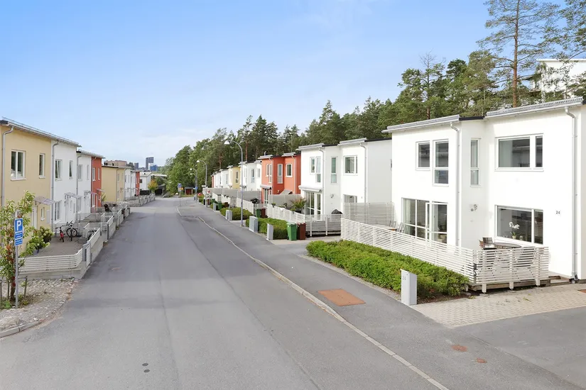 Villa, Radhus, Gåsörtsvägen 21, Ursvik, Sundbyberg