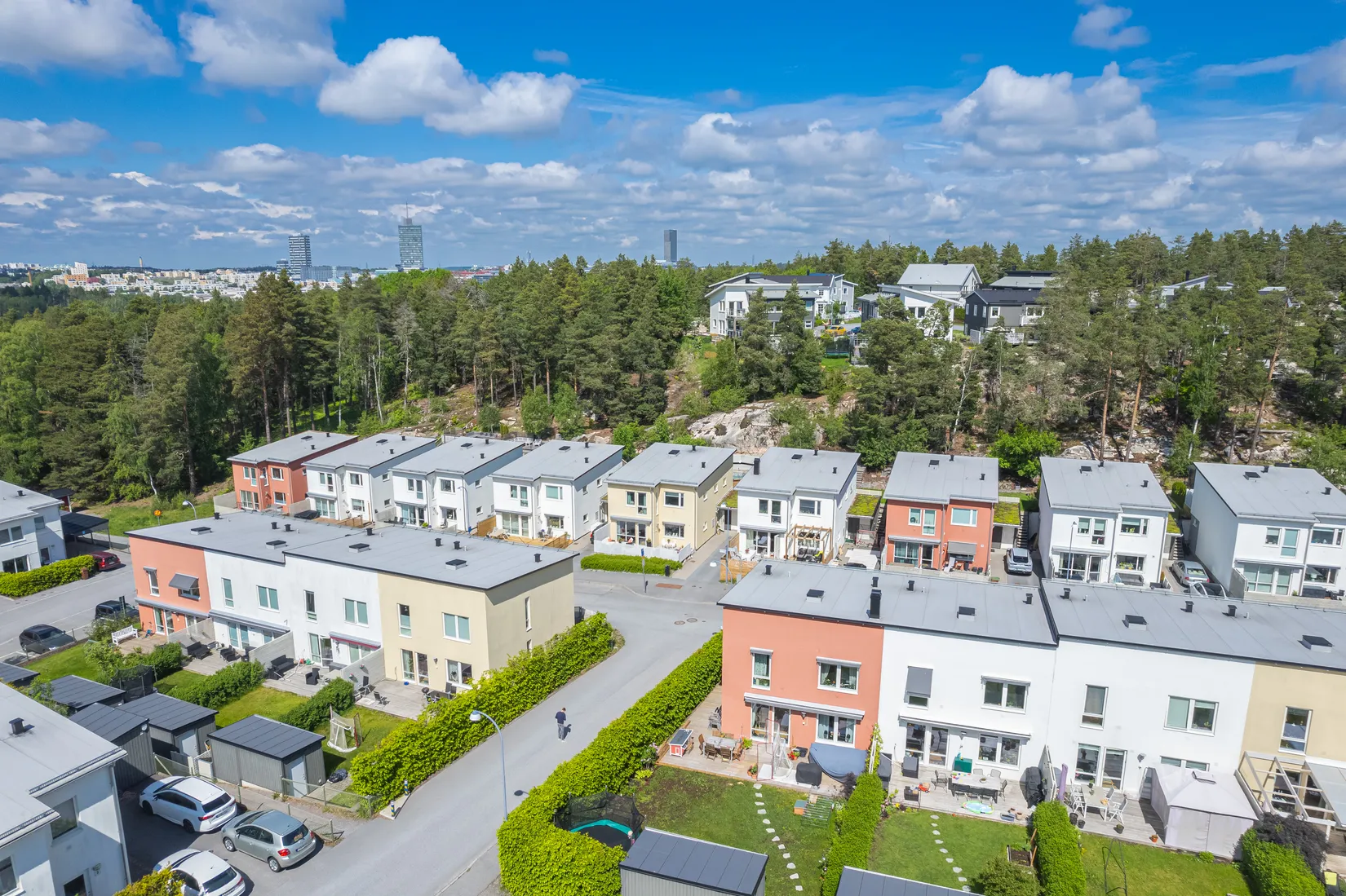 Villa, Radhus, Gåsörtsvägen 21, Ursvik, Sundbyberg