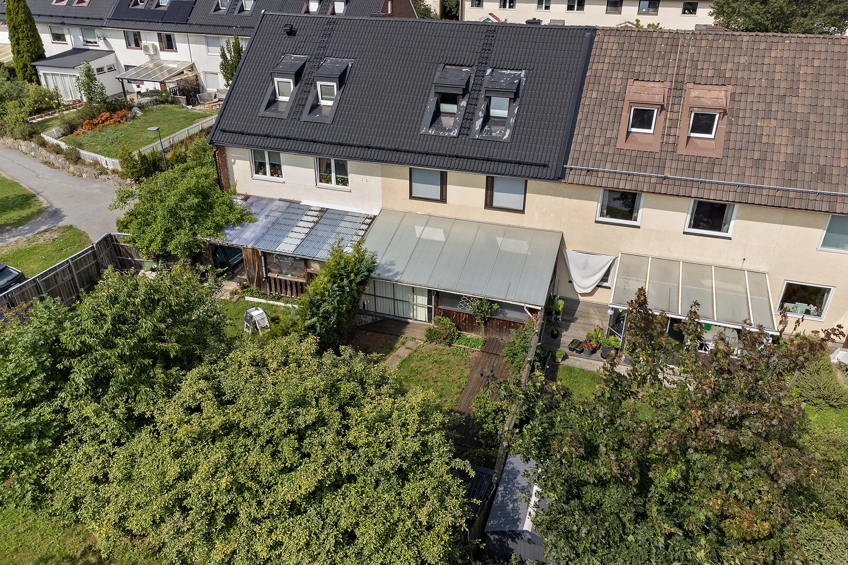 Villa, Radhus, Eksätravägen 52, Bredäng - Mälarhöjden, Stockholm