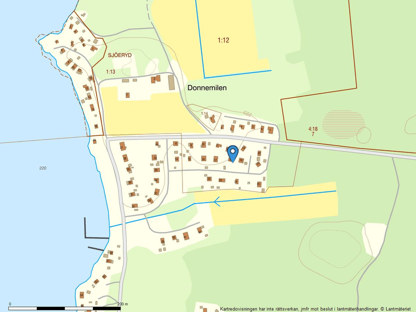 Fritidshus, Kristinelunds stugområde 18, Donnemilen, Vetlanda