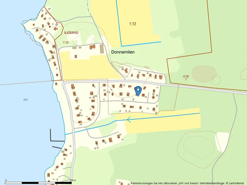 Fritidshus, Kristinelunds stugområde 18, Donnemilen, Vetlanda