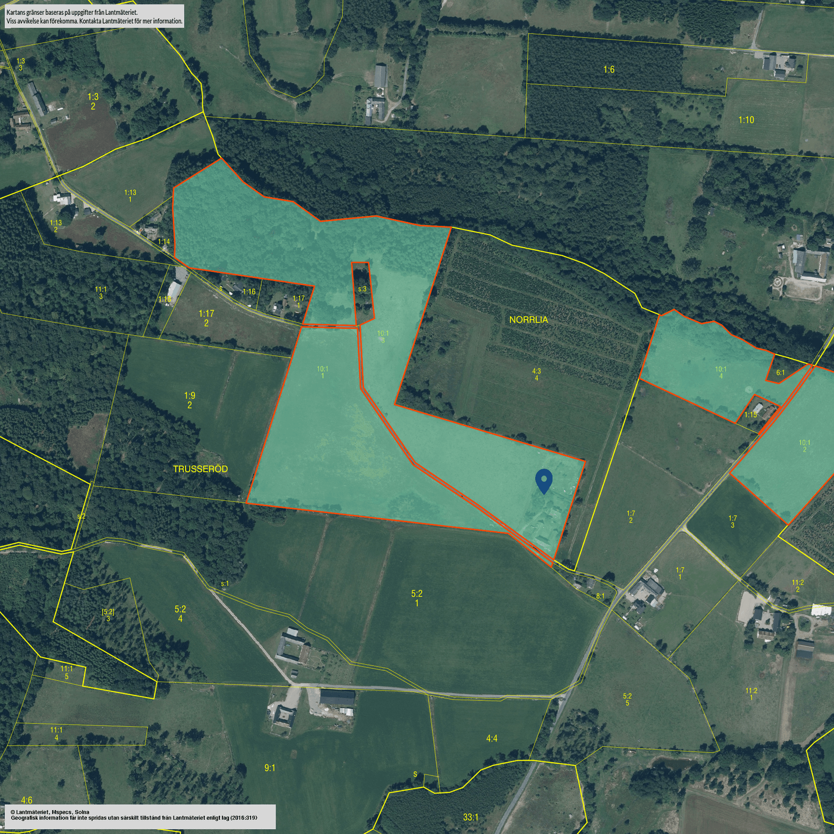 Gård/Skog, Lökarödsvägen 536, Kristianstad
