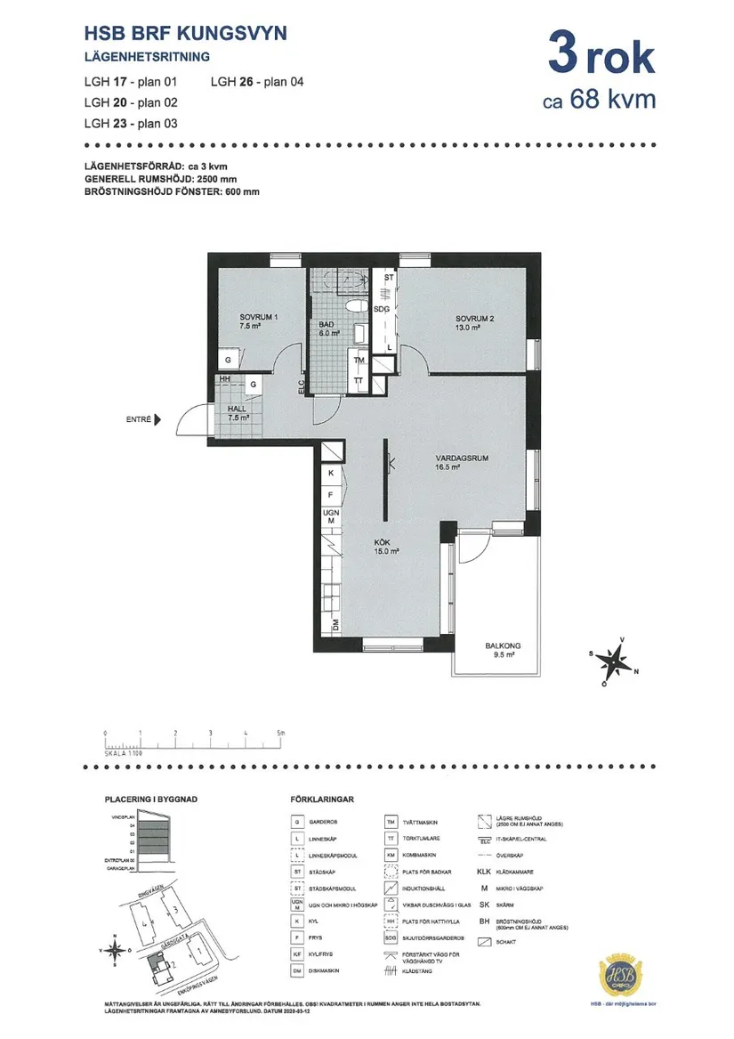 Bostadsrätt, Kokillbacken 3, 1tr, Centrum, Upplands-Bro